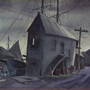 Read more about the article Ship Masts and Telephone Poles: Sándor Bernáth’s Gloucester, Mass.